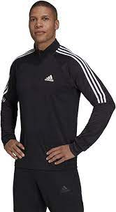 Photo 1 of adidas Men's Aeroready Sereno Cut 3-Stripes Slim 1/4-zip Training Top XL 
