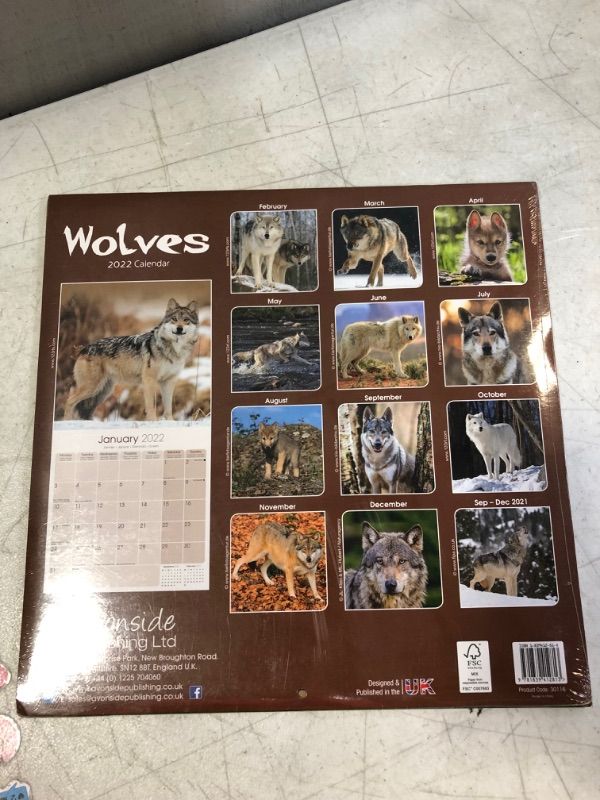 Photo 1 of Wolf Calendar - Wolves Calendar - Calendars 2021 - 2022 Wall Calendars - Animal Calendar - Wolves 16 Month Wall Calendar by Avonside Calendar – Wall Calendar, July 30, 2021