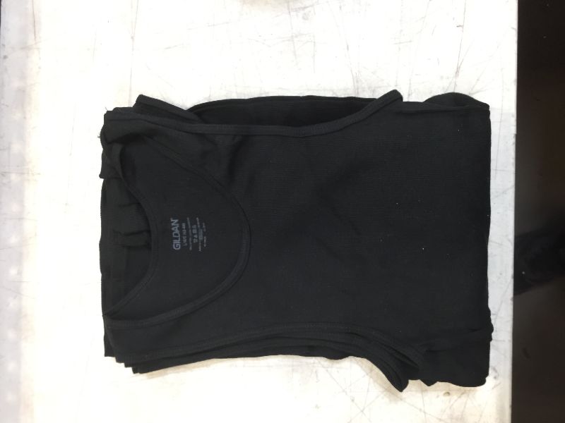 Photo 1 of bundle of 6 large black tank tops