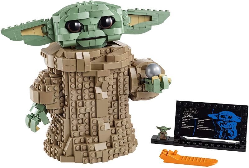 Photo 1 of LEGO Star Wars: The Mandalorian The Child 75318 Building Kit; Collectible Buildable Toy Model for Ages 10+, New 2020 (1,073 Pieces)
