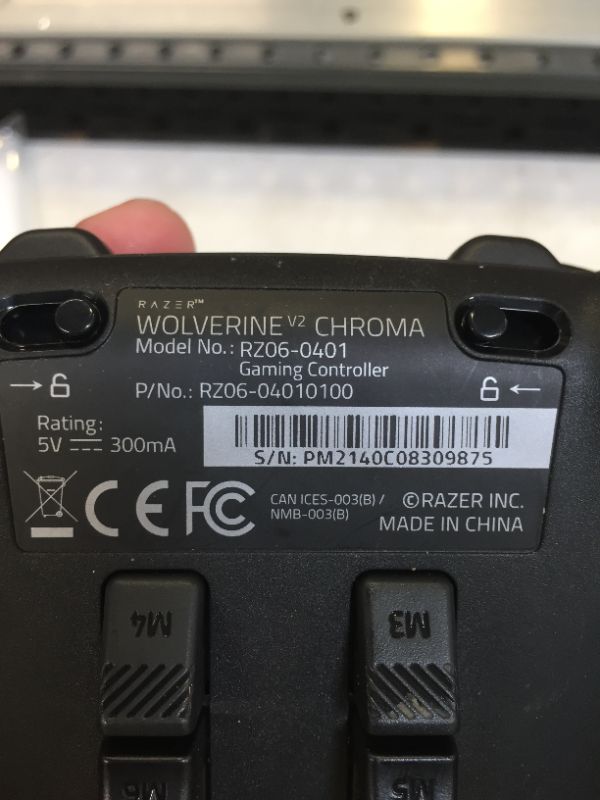 Photo 1 of Razer Wolverine V2 Chroma Wired Gaming Pro Controller for Xbox Series X|S, Xbox One, PC: RGB Lighting - Remappable Buttons & Triggers - Mecha-Tactile Buttons & D-Pad - Trigger Stop-Switches - Black
