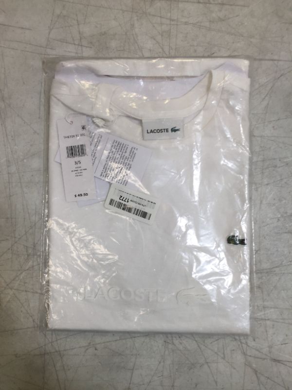 Photo 1 of Lacoste Men's Short Sleeve Crew Neck Pima Cotton Jersey T-Shirt
small