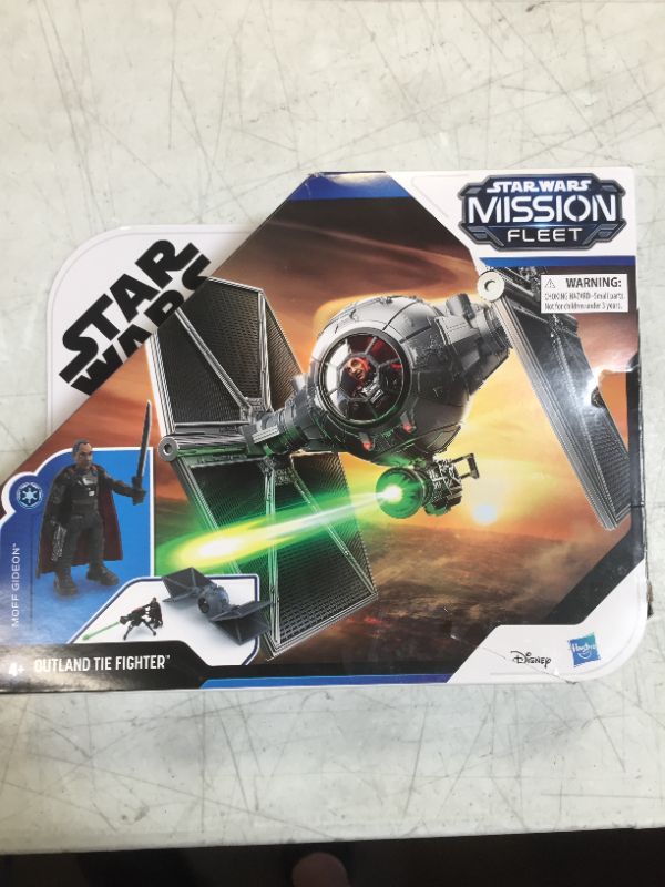 Photo 1 of Star Wars Mission Fleet Stellar Class Moff Gideon Outland TIE Fighter Imperial Assault 2.5-Inch-Scale Figure and Vehicle, Kids Ages 4 and Up,F1137
