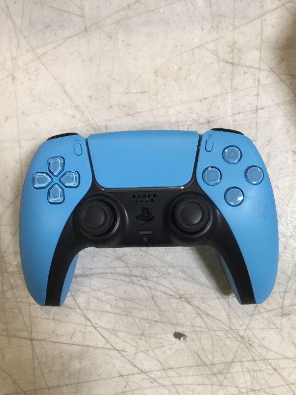 Photo 2 of PlayStation DualSense Wireless Controller - Starlight Blue - PlayStation 5
