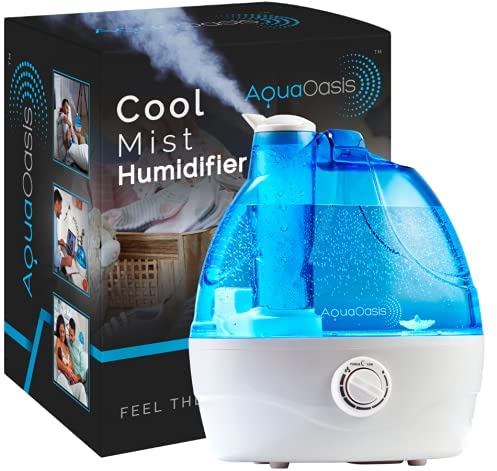 Photo 1 of AquaOasis™ Cool Mist Humidifier {2.2L Water Tank} Quiet Ultrasonic Humidifiers for Bedroom & Large room - Adjustable -360° Rotation Nozzle, Auto-Shut Off, Humidifiers for Babies Nursery & Whole House
