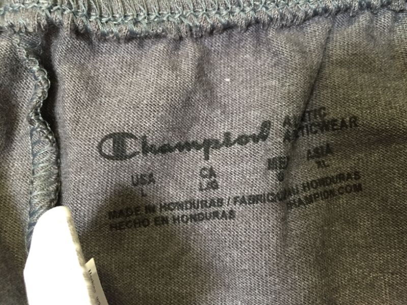 Photo 4 of Champion Women's Cotton Jersey Pant color grey size large 