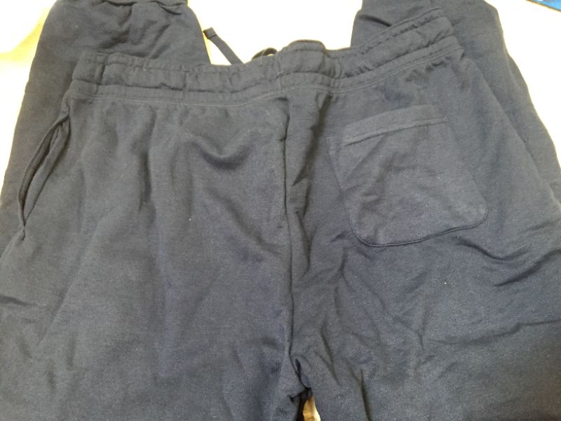 Photo 2 of mens sweatpants color black size extra large brand hanes 
