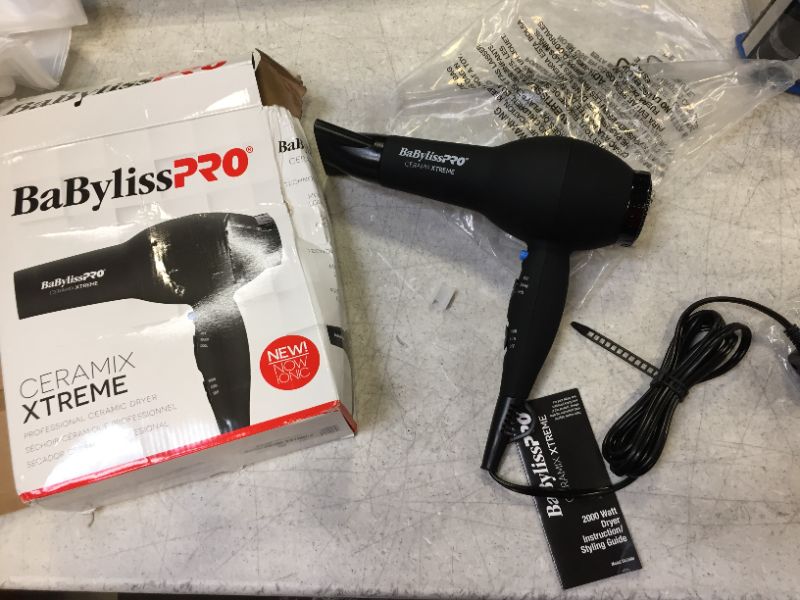 Photo 2 of BaBylissPRO BX2000 Ceramix Xtreme Hair Dryer, 1 ct.

