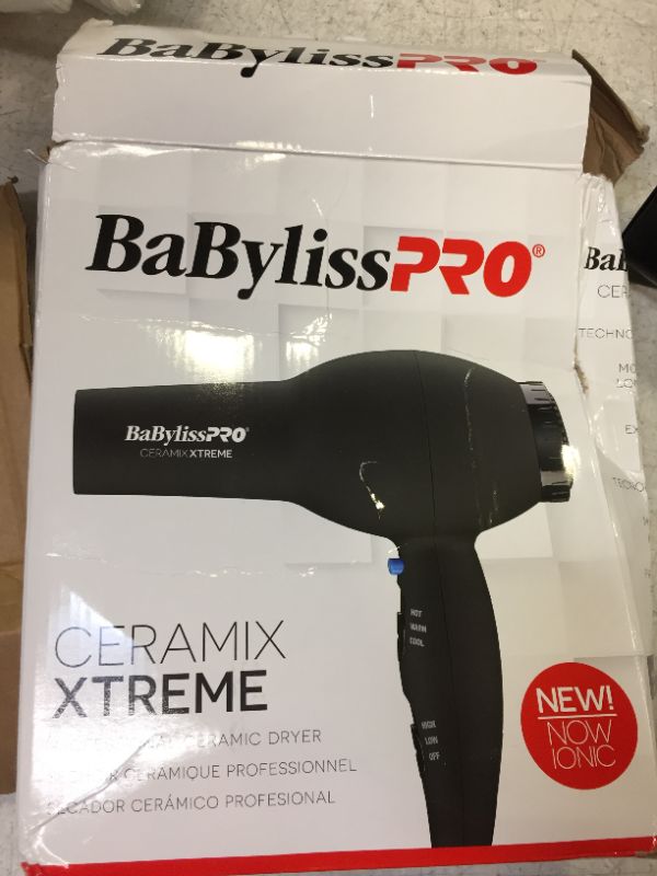 Photo 3 of BaBylissPRO BX2000 Ceramix Xtreme Hair Dryer, 1 ct.

