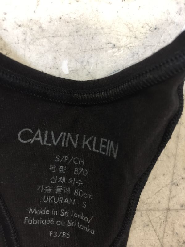 Photo 3 of Calvin Klein Women's Regular Modern Cotton Bralette, Black, Small

