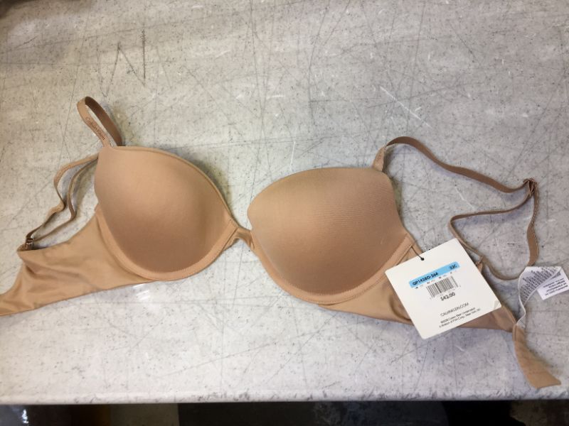 Photo 3 of Calvin Klein Women's Constant Push Up Plunge Bra, 32C, bare

