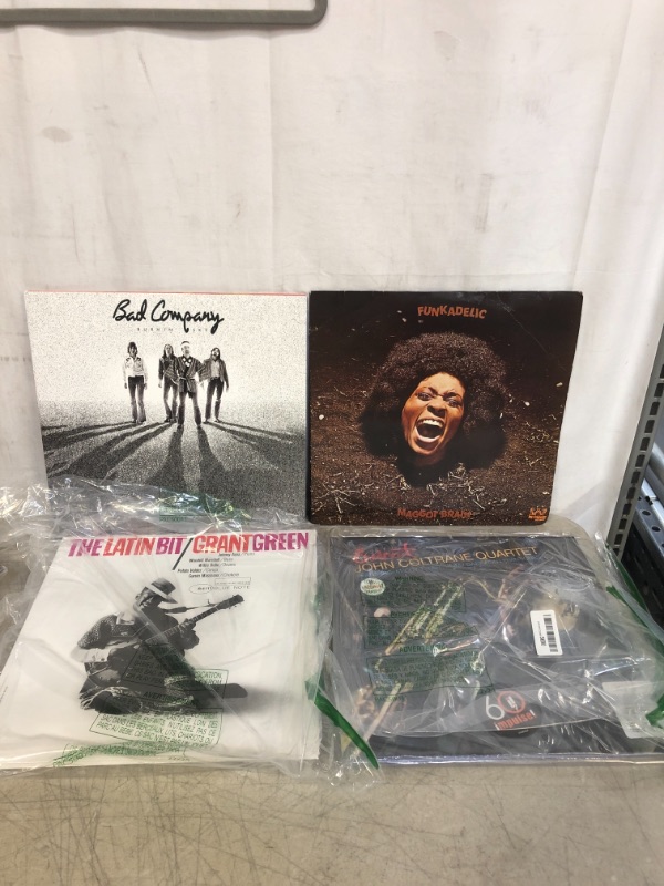 Photo 1 of 4PC LOT, MISC VINYL RECORDS, USED