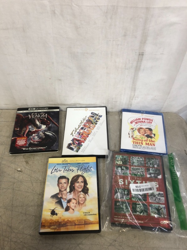 Photo 1 of 5PC LOT, MISC DVDS/ BLUE RAY 