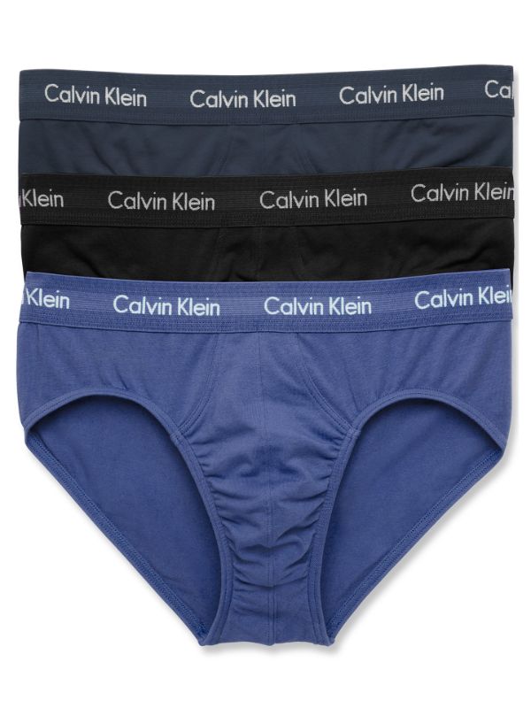 Photo 1 of Calvin Klein 3-Pack Cotton Stretch Hip Brief NU2661, SIZE XL