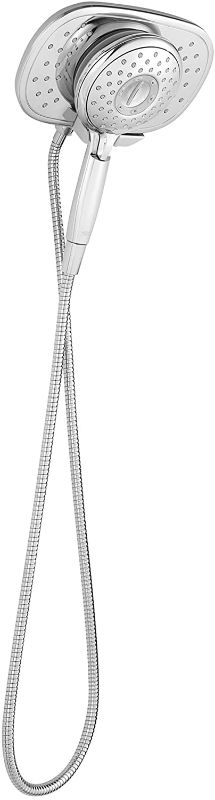 Photo 1 of American Standard 9035254.002 Spectra+ Duo 4-Function 2-In-1 Shower Head, 2.5 GPM, Polished Chrome
