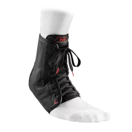 Photo 1 of McDavid 199 Lightweight Ankle Brace (Black, X-Large)