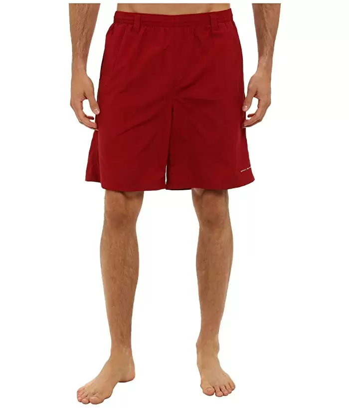 Photo 1 of Columbia Men's Backcast III Water Shorts, Beet, Large/8-Inch

