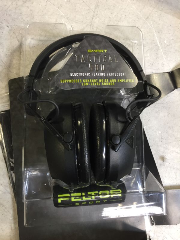 Photo 3 of Peltor Sport Tactical 500 Electronic Hearing Protector, TAC500-OTH