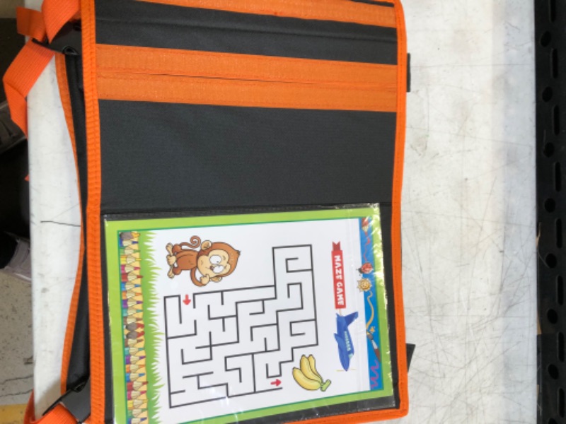 Photo 1 of Kids Travel Tray for Toddler Car Seat | Toddler Car Seat Tray Organizer | Large ipad Holder A Road Trip Essential | Soft Padding, Waterproof, Food & Snack Lap Tray Carseat, Stroller, and High Chair
