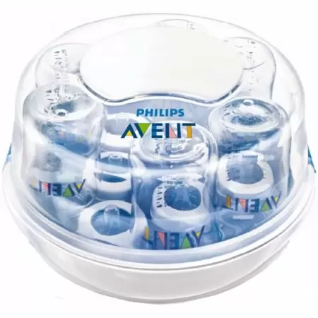 Photo 1 of Philips Avent Microwave Steam Sterilizer for Baby Bottles, Pacifiers, Cups