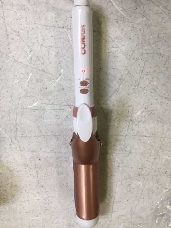 Photo 1 of Conair Double Ceramic Curling Iron, 1.5", Rose Gold