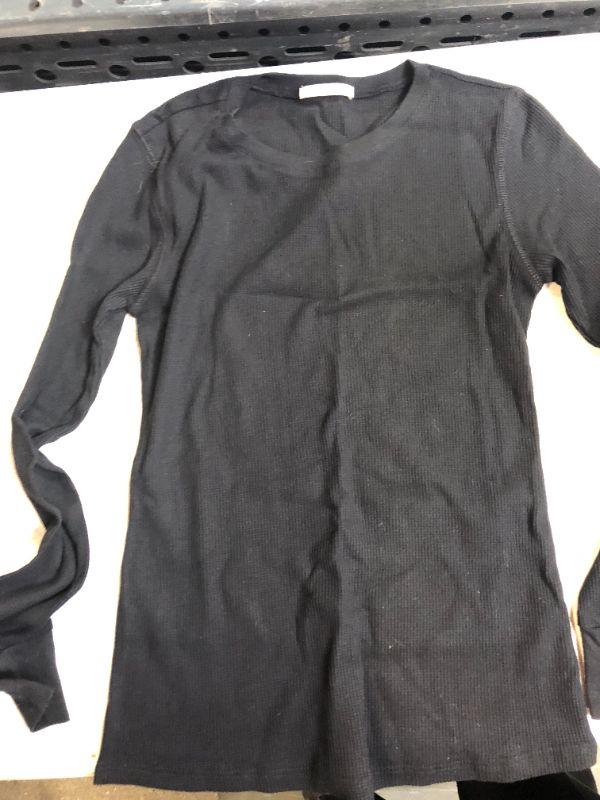 Photo 1 of womens thermal color black size medium 