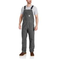 Photo 1 of Carhartt 102987 - Rugged Flex® Rigby Bib color grey size 34 x 34 