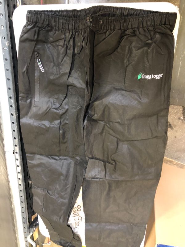 Photo 1 of FROGG TOGGS Men's Bull Frogg Waterproof Rain Pant, Black, XXX-Large
