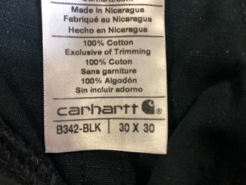 Photo 3 of Carhartt Men's Ripstop Cargo Work Pant size 30 x 30 
