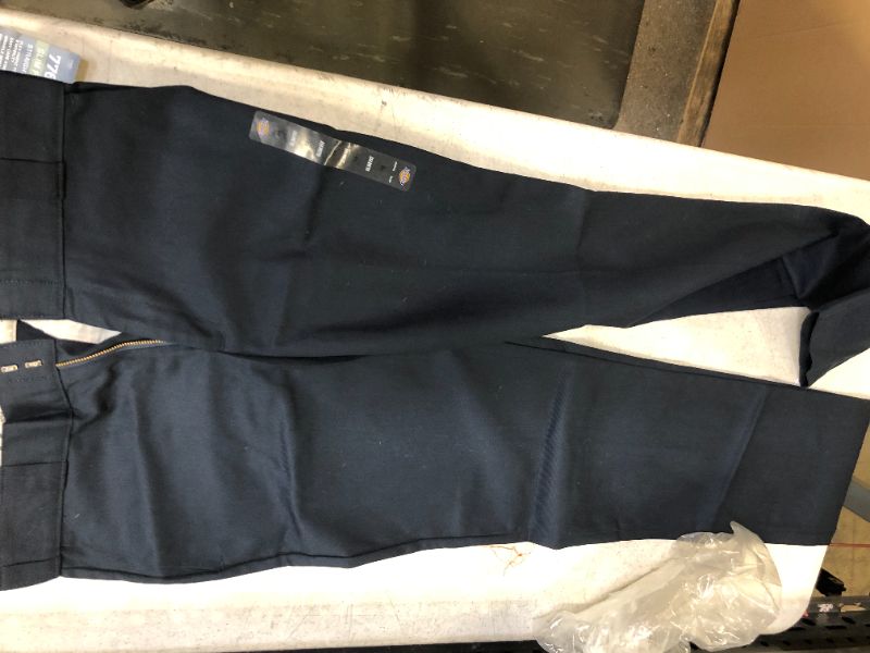 Photo 2 of DICKIES Women's 776 Flex Slim Fit Pant Dark Navy SIZE 12 
