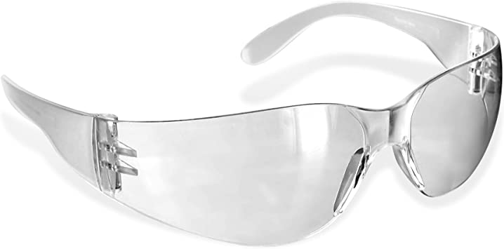 Photo 1 of 3 pack Rugged Blue Diablo Safety Glasses (Clear 1 Pair)
