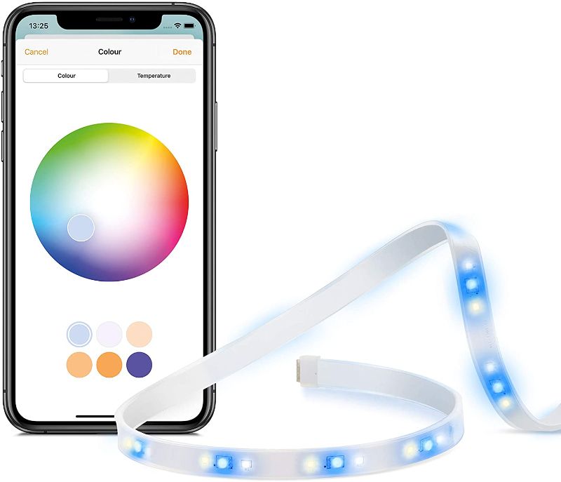 Photo 1 of Eve Light Strip - Apple HomeKit Smart Home LED Lights Strip, Full Color Spectrum and White, 1800 Lumens
