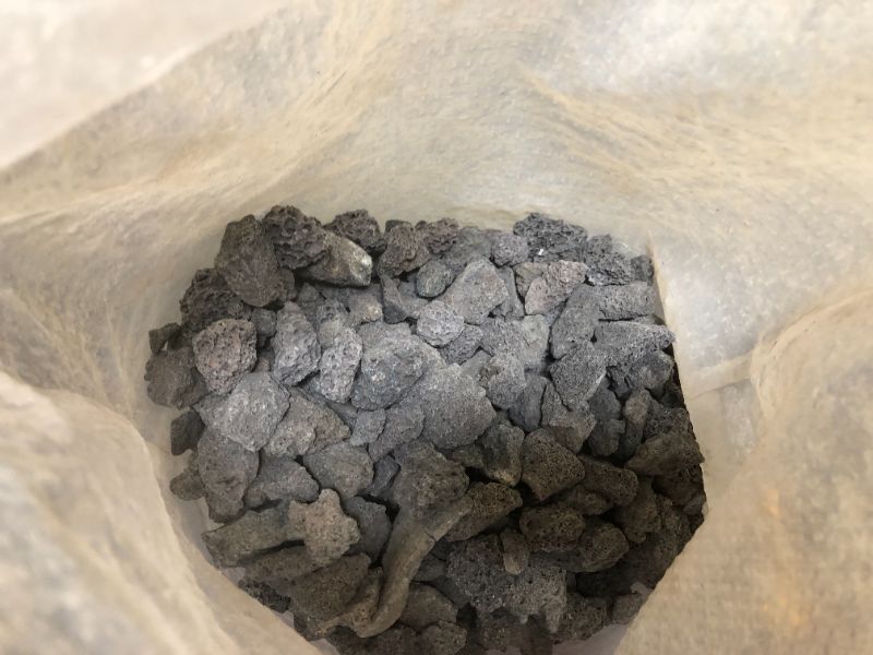 Photo 1 of bag of lava rock