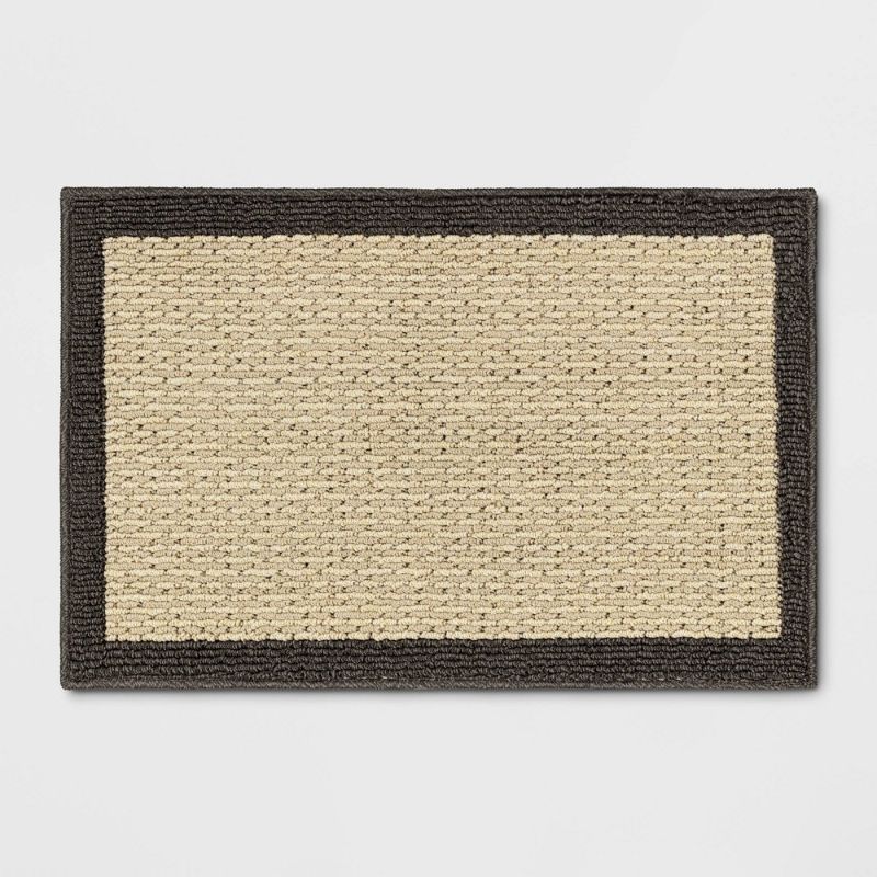 Photo 1 of 1'8"x2'6" Madison Border Rug - Threshold™
