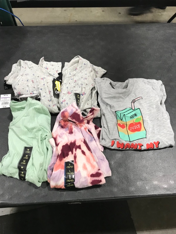 Photo 1 of bag lot kids clothing various sizes sold as is 