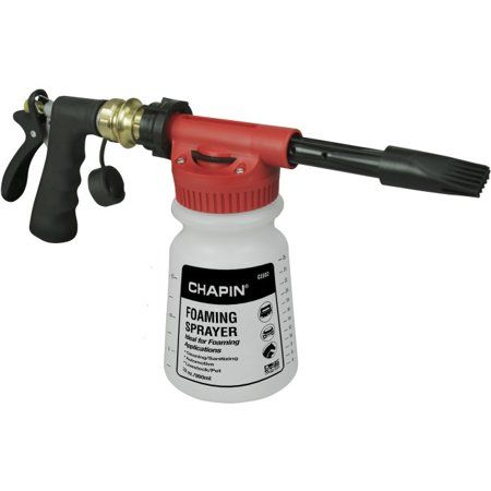 Photo 1 of 1/4 Gal. Hose End Sprayer, Plastic Tank, Foaming Spray Pattern, 40 PSI Max Pressure
