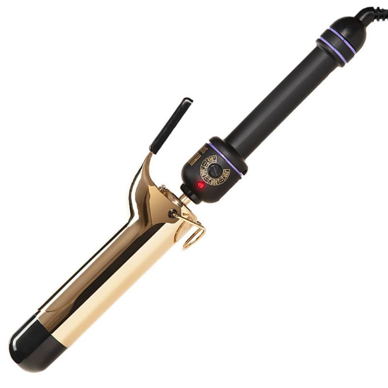 Photo 1 of 1.5 in. Gold Curling Iron
