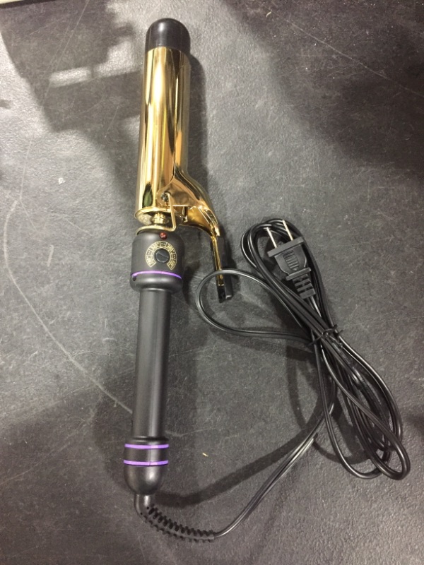 Photo 2 of 1.5 in. Gold Curling Iron
