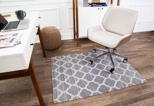 Photo 1 of Anji Mountain Rug'd Collection Chair Mat for Hard Surfaces and Commercial Carpets, 36 x 48-Inch, Mitte
