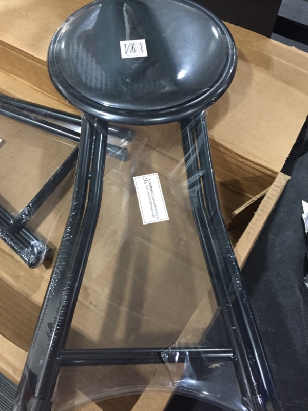 Photo 1 of black stool