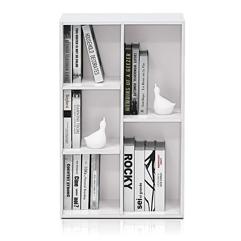 Photo 1 of 11069WH 5-Cube Open Shelf, White
