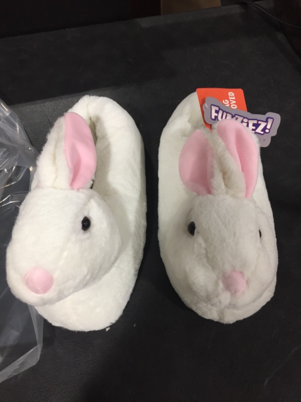 Photo 2 of Classic Bunny Slippers - Plush Animal Slippers by Silver Lilly
