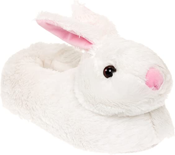 Photo 1 of Classic Bunny Slippers - Plush Animal Slippers by Silver Lilly
