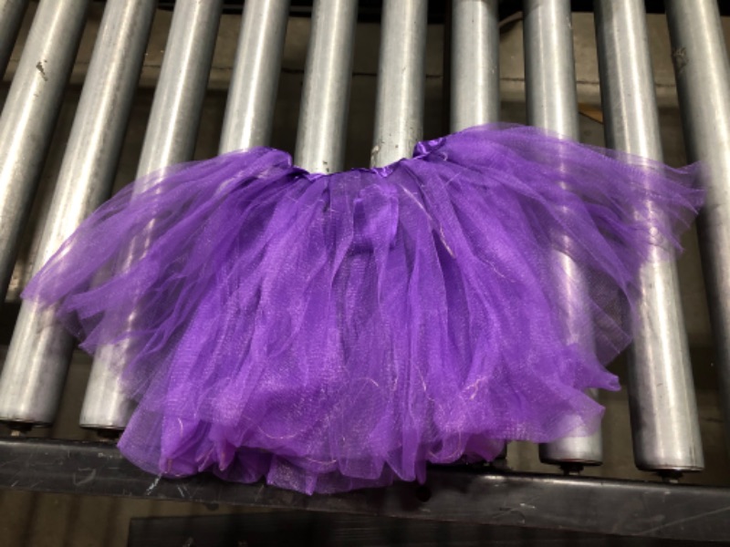 Photo 2 of Girl Tutu Skirt, 3 Layers Tulle Tutus for Little Girls, Fluffy Ballet Dress Up for Toddler Kids Children(2T - 8T)
