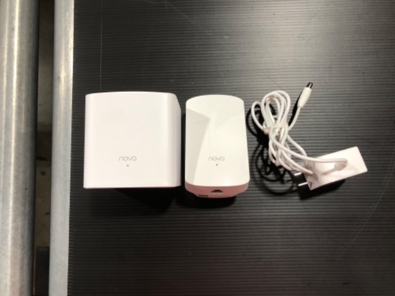Photo 1 of Tenda Nova Mesh WiFi System (MW3)-Up to 3500 sq.ft. Whole Home Coverage, WiFi Router and Extender Replacement, AC1200 Mesh Router for Wireless Internet, Works with Alexa, Parental Controls.
