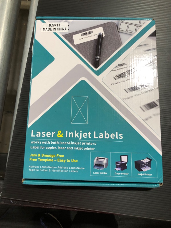 Photo 1 of LASER AND INKJET LABELS