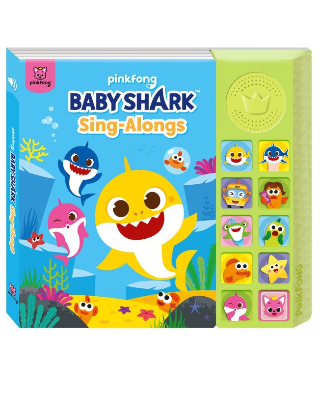 Photo 1 of Baby Shark Sing-Alongs 10 Button Sound Book | Baby Shark Toys, Baby Shark Books | Learning & Education Toys | Interactive Baby Books for Toddlers 1-3 | Gifts for Boys & Girls
