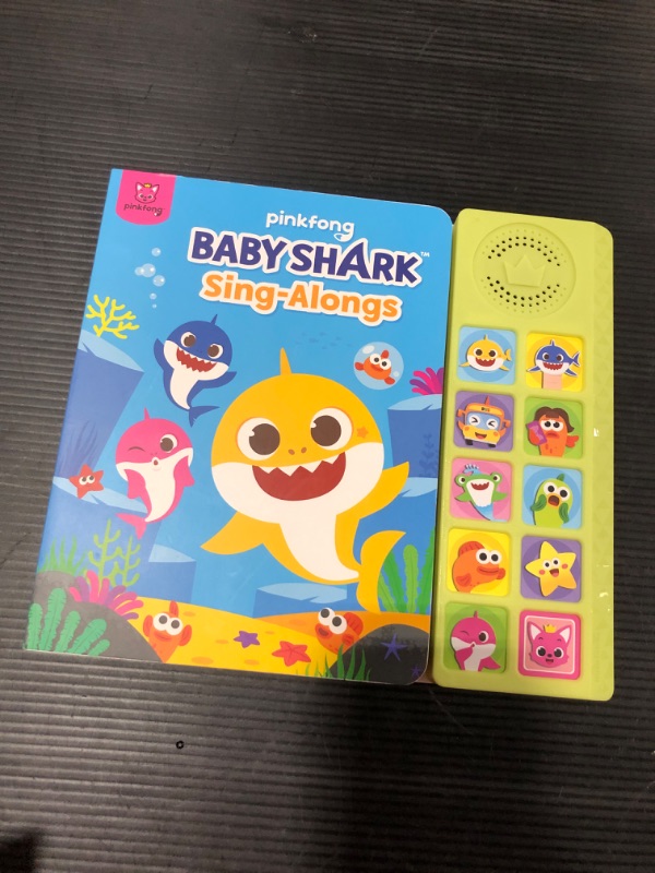 Photo 2 of Baby Shark Sing-Alongs 10 Button Sound Book | Baby Shark Toys, Baby Shark Books | Learning & Education Toys | Interactive Baby Books for Toddlers 1-3 | Gifts for Boys & Girls
