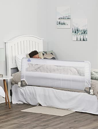 Photo 1 of Regalo Swing Down 54-Inch Extra Long Bed Rail Guard, with Reinforced Anchor Safety System
