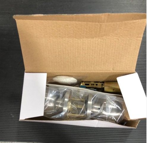 Photo 1 of Copper Creek Colonial Privacy Door Knob Set with Ball Knob and Round Rose